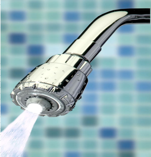 Regadera ahorradora de agua