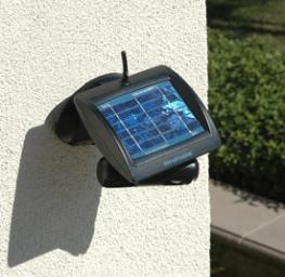 Cámara inalámbrica con celda solar
