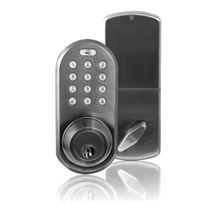 Cerradura de Teclado numerico, control remoto o llave